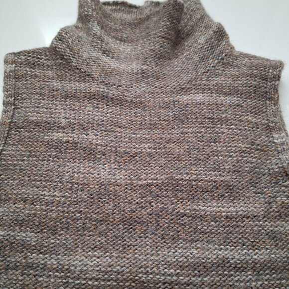 Massimo Dutti Wool Blend Sleeveless Knit Sweater Tunic - Picture 8 of 8